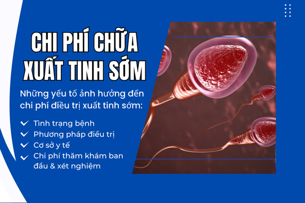 Chi phí chữa xuất tinh sớm là bao nhiêu?