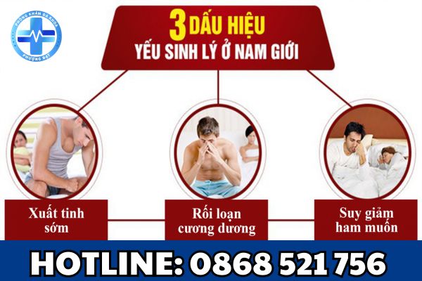 Một vài dấu hiệu yếu sinh lí ở nam giới cần biết