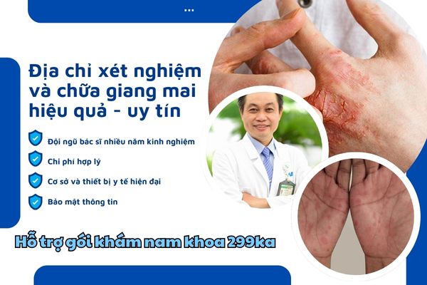 Địa chỉ xét nghiệm và chữa giang mai ở thị xã Sông Cầu hiệu quả