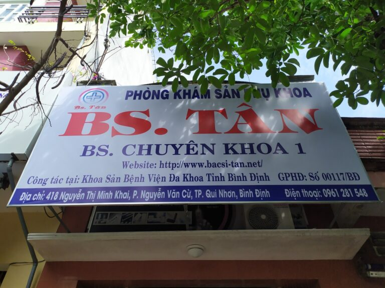 Phòng khám sản phụ khoa – BS. Tân