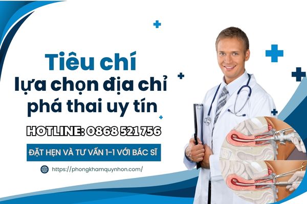 Tiêu chí lựa chọn địa chỉ phá thai uy tín