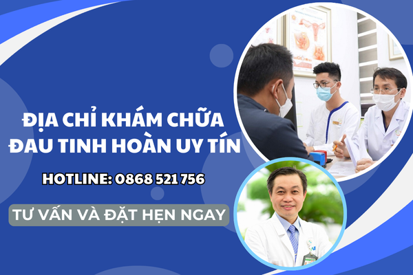 Địa chỉ khám chữa đau tinh hoàn ở Thị xã Sông Cầu an toàn và uy tín