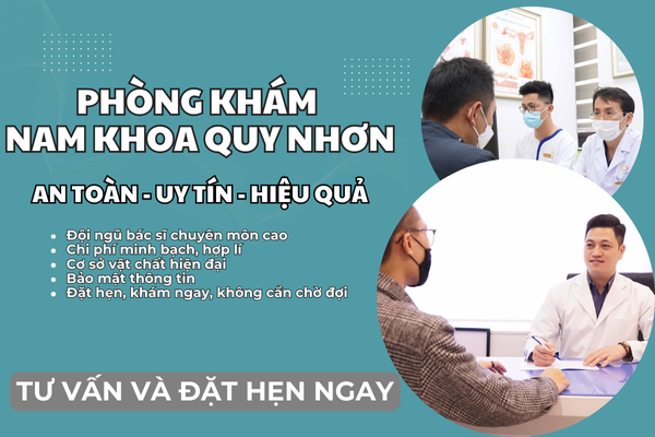 Phòng khám nam khoa ở Quy Nhơn - An toàn - uy tín - hiệu quả