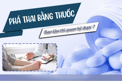 Phá thai bằng thuốc bao lâu thì quan hệ được?