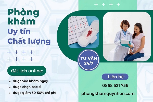Phòng khám Đa khoa Quy Nhơn - Nơi khám chữa chậm kinh 1 tháng uy tín